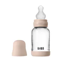 BIBS Fles - Slow Flow - 120 ml - Silicone/Glas