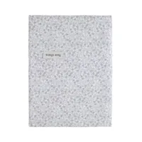 Bettlaken Flower - Nordic Blue - 120 x 150 cm