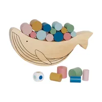 Jabadabado Balansspel - Walvis - Hout