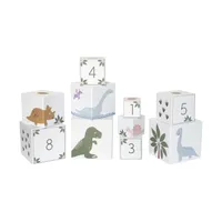 Jabadabado Stapeltoren Blokken - Dino 1-10