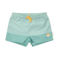 Little Dutch Seashells Badehose  - Surf Blue