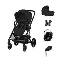 Cybex Balios 3-in-1 Kinderwagen Set M - Moon Black/Black