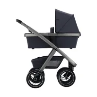 Dubatti Two E2 Kinderwagen 2-in-1 - Satin Gray-Black / Night Blue