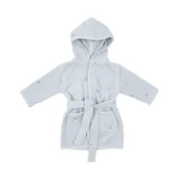 Little Dutch Badjas Geborduurd - Maat 74/80 - Blue