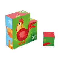 Hape Blokkenpuzzel - Farm Animal