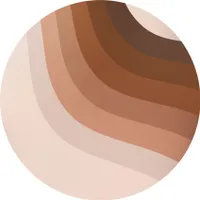 Eeveve Vloermat Rond - Retro Lines