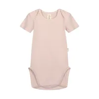 Gray Label Romper - Faded Pink / Cream - 3-6 Mnd