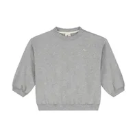 Gray Label Sweater - Dropped Shoulder - 0-3 Mte - Grey Melange