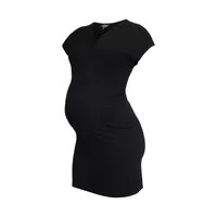 Het Bevallingsjurkje Bamboo - Black