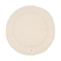 Jollein Boucle Laufstallteppich – Rund – Ø 95 cm – Natur