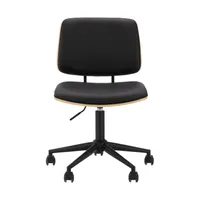 Europe Baby Bürostühl - Lou - Schwarz/Natur