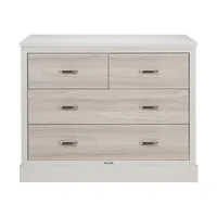 Kidsmill Newport Babyzimmer Inkl. Edelstahlgriffe – Oatmeal/Eiche