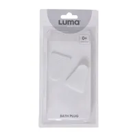 Luma Badewannenstöpsel – Weiß – 2 Stück