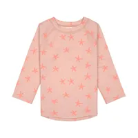 Lässig UV-Shirt Langarm - Starfish Peach