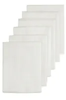 Meyco Hydrophile Windel 6 Stück - 60 x 60 cm - Weiß