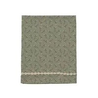 Mies & Co Daisies Wiegenlaken - 80 x 100 cm - Teagreen
