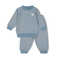 Feetje Waffel Pyjama Eisblau