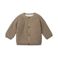 Noppies Nevers Knit Vestje - Taupe Melange