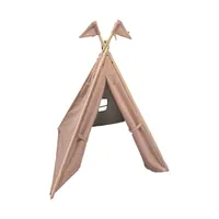 Overseas Tipi Zelt Teddy mit Wimpeln- 140 x 112 cm