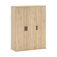 Vipack Sam 3-türiger Kleiderschrank - Eiche
