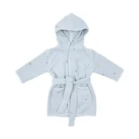 Little Dutch Bademantel Bestickt - Größe 98/104 - Blue
