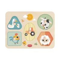 Tiny Love Farmers Funday Muziek Puzzel - Hout