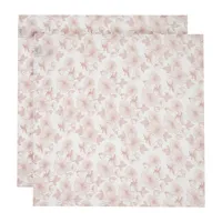 Witlof For Kids Flower Powder Hydrophil Tuch - 65 x 65 cm - 2 Stück