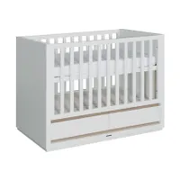 Kidsmill Accent Babybett Weiß 60 x 120 cm