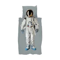 Snurk Bettbezug – Astronaut – Grau