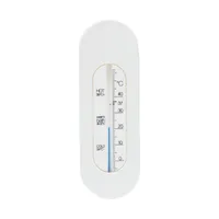 Bébé-Basics Badethermometer, Weiß