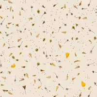 Studio Ditte Floral Konfetti Tapete – Gelb