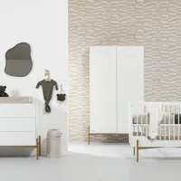 Kidsmill Boutique Babyzimmer Weiß / Brass