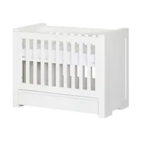 Kidsmill Bretagne Babybett Weiß 60 x 120 cm