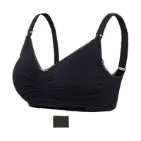 Carriwell Padded Gelbeugel Voedingsbh Zwart