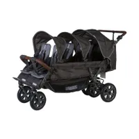 Childhome Sixseater Autobrake Mehrlingswagen Anthrazite