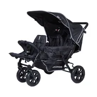 Childhome Drieling Kinderwagen - Triplet - Zwart