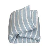 Studio Ditte Bettbezug Schleifen - 140 x 220 cm - Steinblau