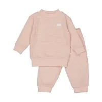 Feetje Wafel Pyjama Oud Roze Mt. 128