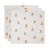 Jollein Teddy Bear Multidoek Hydrofiel Small 3 Stuks