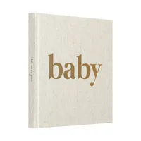 Kidooz Baby Mijn Eerste Jaar Boek Linnen Goudfolie