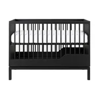 Kidsmill Savi Babybett Schwarz Eiche 60 x 120 cm