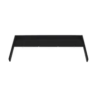 Kidsmill Sixties Wickelaufsatzplatte Schwarz Matt