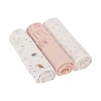 Laessig Garden Explorer Swaddle 3 Stück