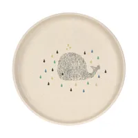 Plate PP/Cellulose Little Water Whale