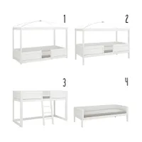 LIFETIME Kidsrooms 4 in 1 Bettkombination Luxe