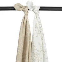 Meyco Branches Swaddle Sand 2 Stück