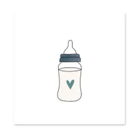 Studio Jans Mini-Karte – Milchflasche 