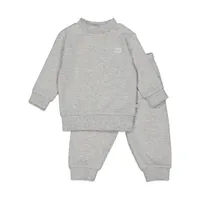 Feetje Waffel Pyjama - Grau meliert