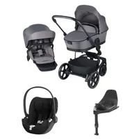 Easywalker Harvey 5 Kinderwagen 4-in-1 | Cybex Cloud T Plus Autositz | Cybex Base T