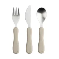 Sebra Fanto Besteckset - Silikon - Jetty Beige